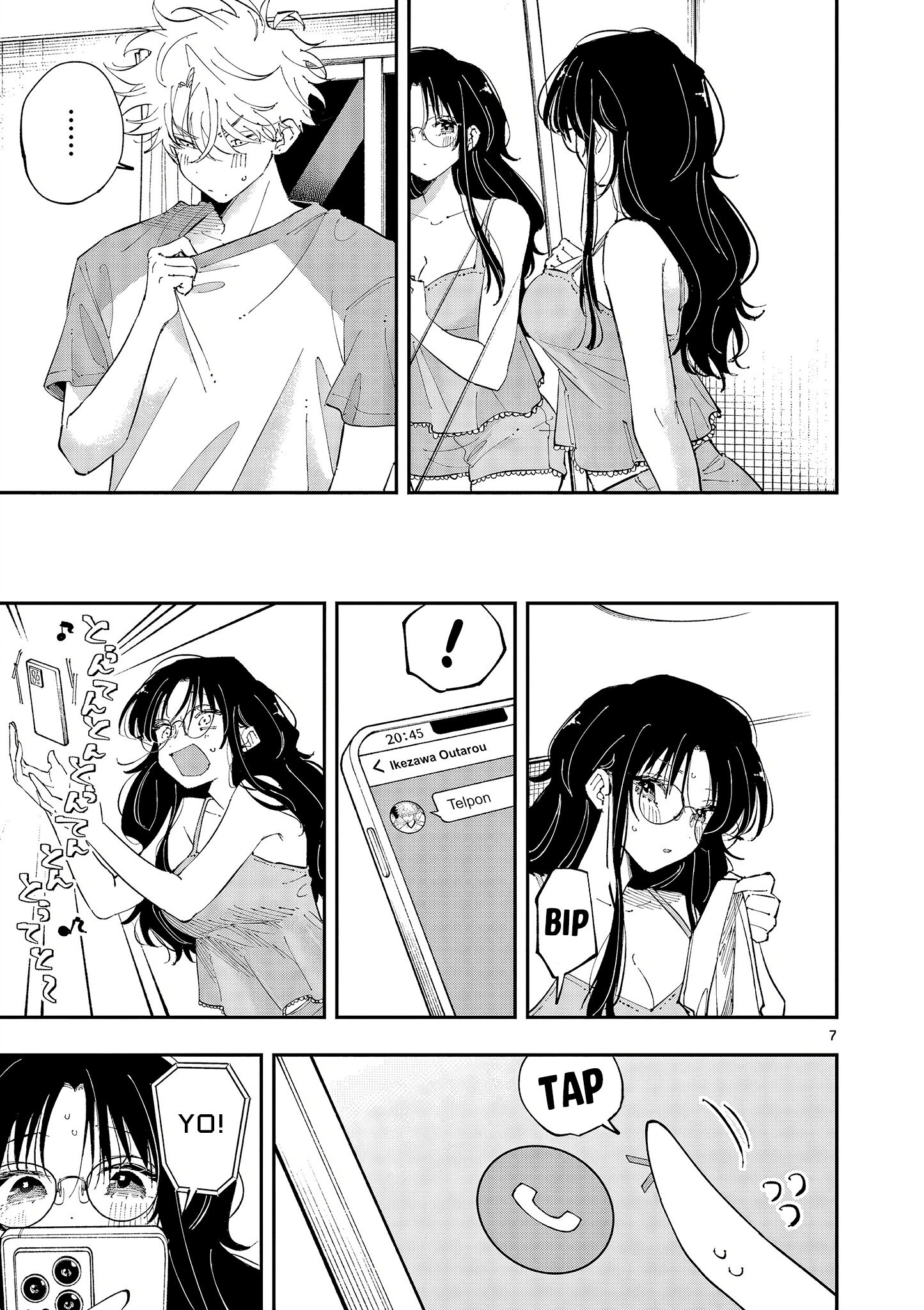 Tonari no Seki no Yatsu ga Souiu Me de Mitekuru chapter 43