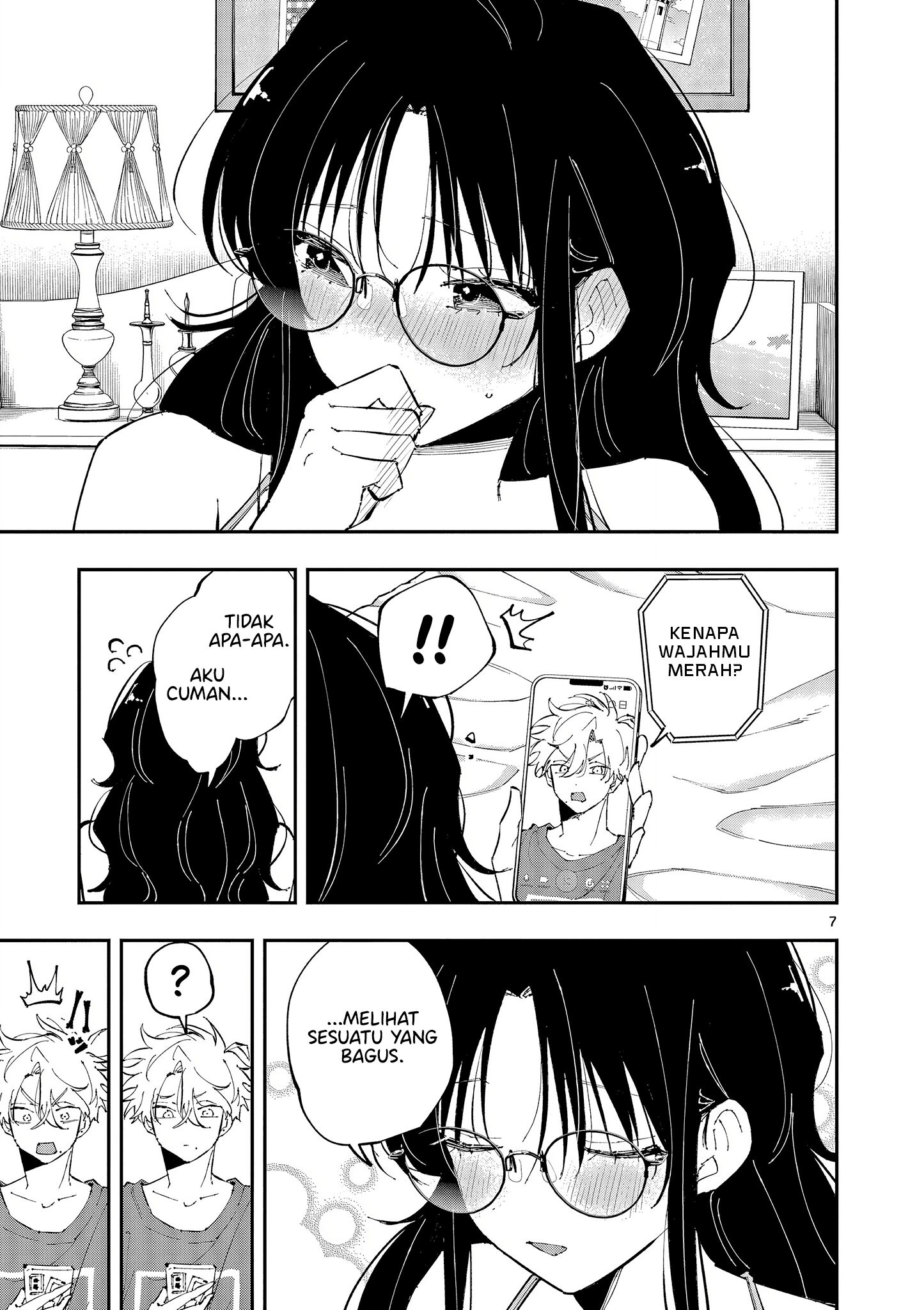 Tonari no Seki no Yatsu ga Souiu Me de Mitekuru chapter 46