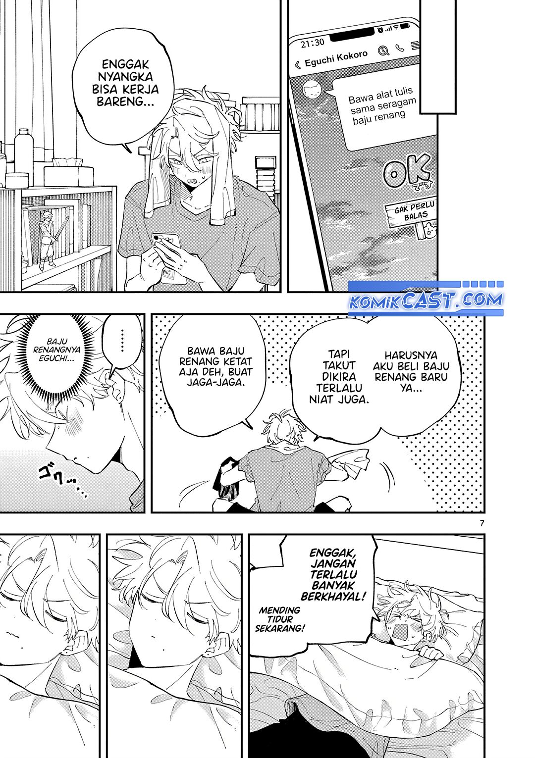 Tonari no Seki no Yatsu ga Souiu Me de Mitekuru chapter 52