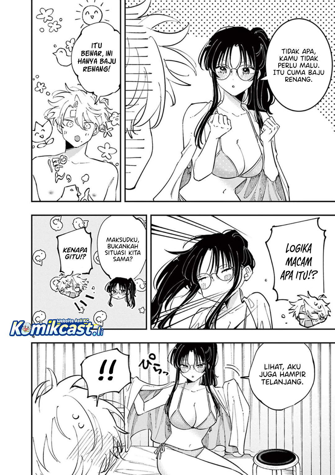 Tonari no Seki no Yatsu ga Souiu Me de Mitekuru chapter 74