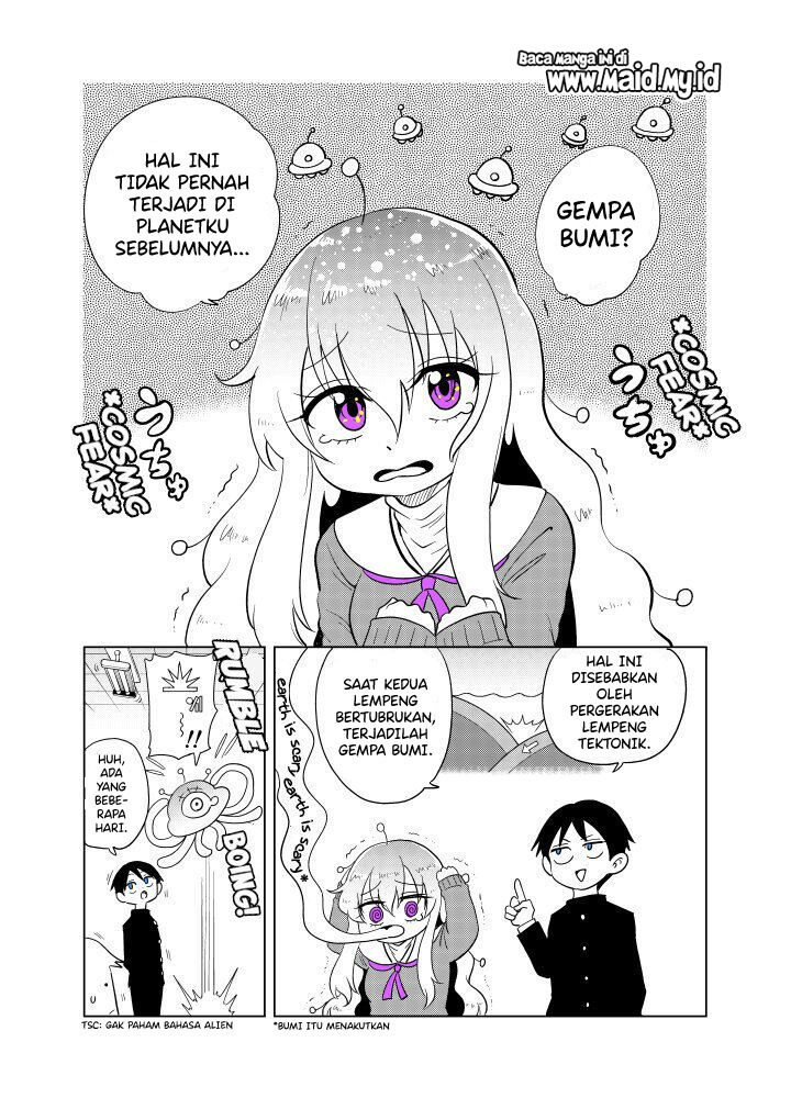 Tonari no Uchuubito ga Kowai Chapter 04 Bahasa Indonesia