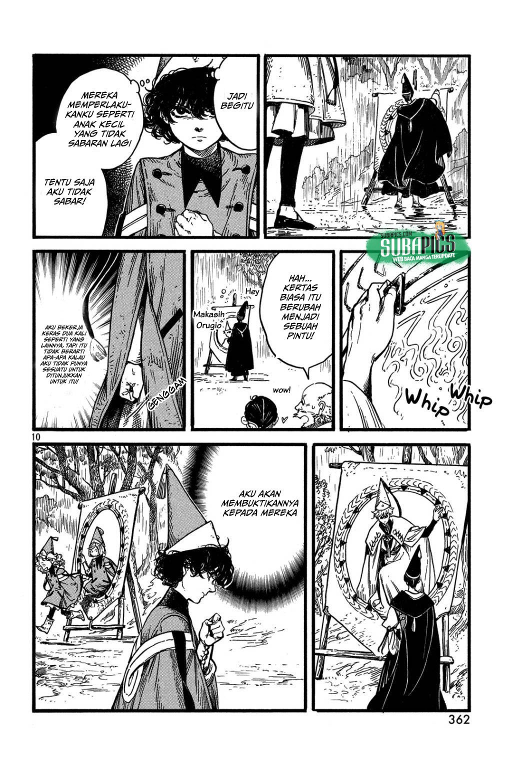 Tongari Boushi no Atelier Chapter 10 Bahasa Indonesia