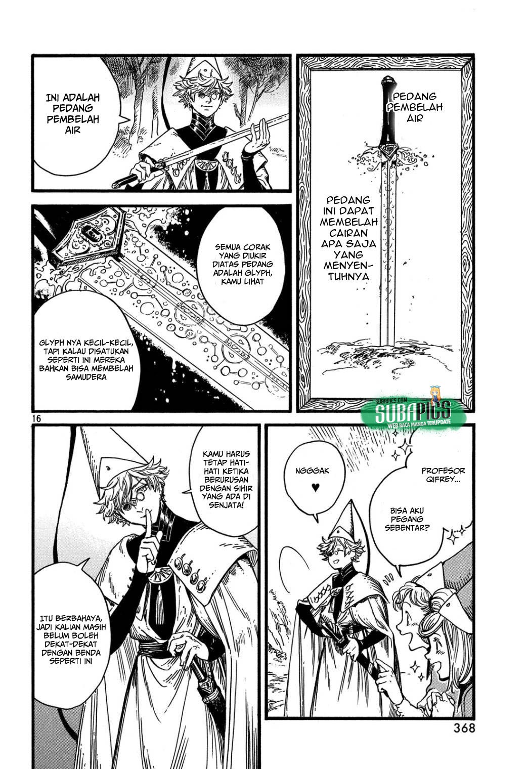 Tongari Boushi no Atelier Chapter 10 Bahasa Indonesia