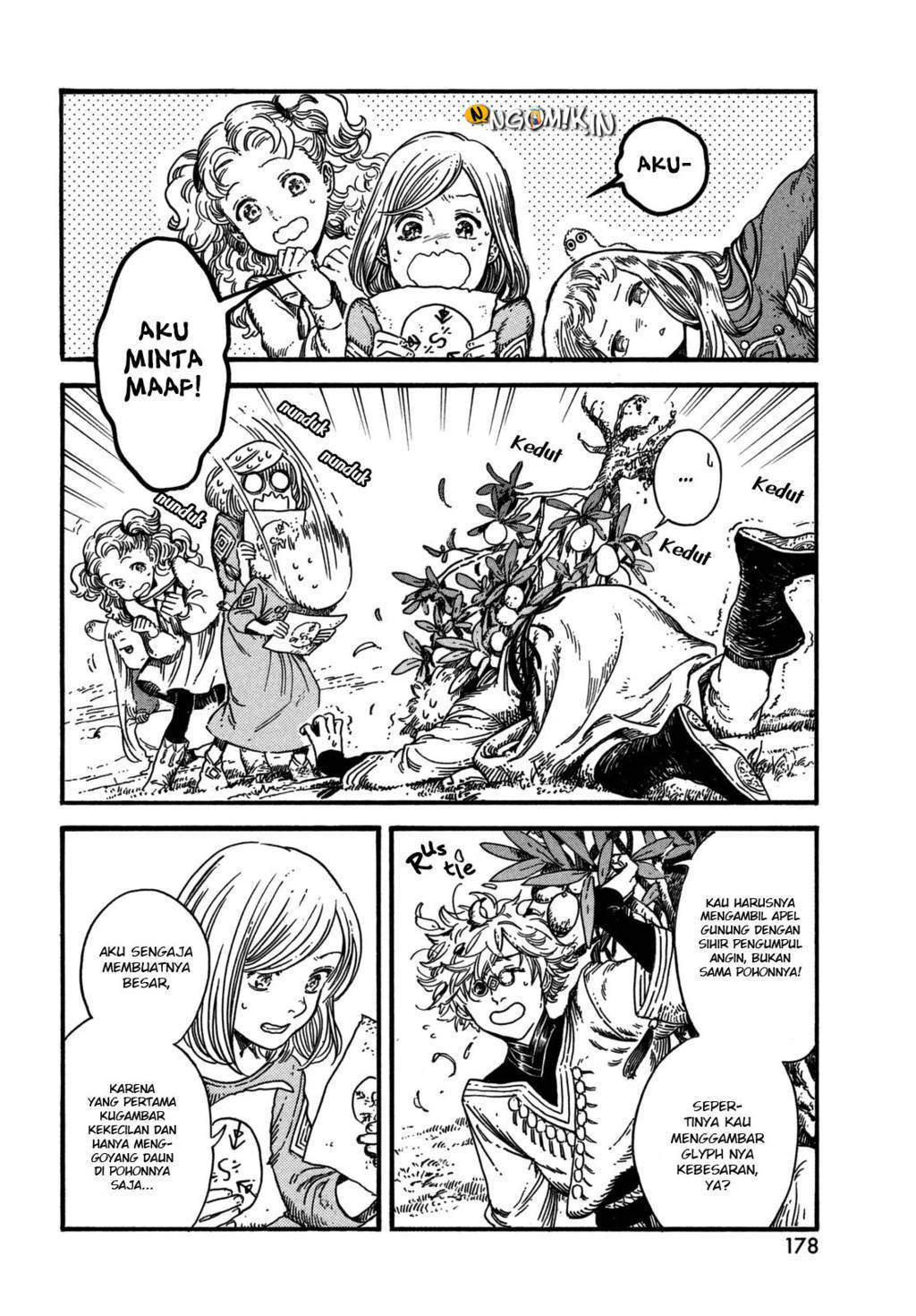 Tongari Boushi no Atelier chapter 14