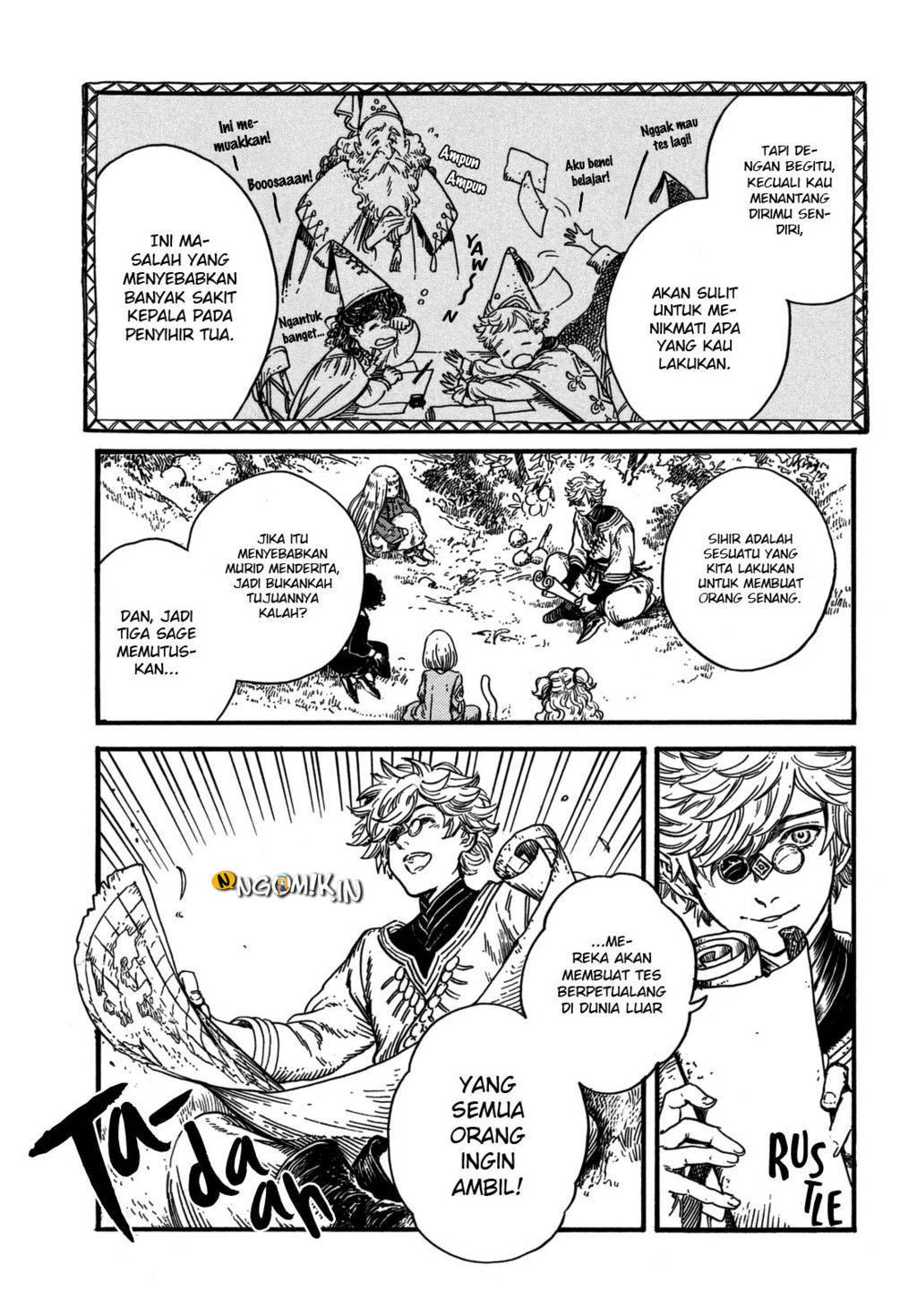 Tongari Boushi no Atelier chapter 14