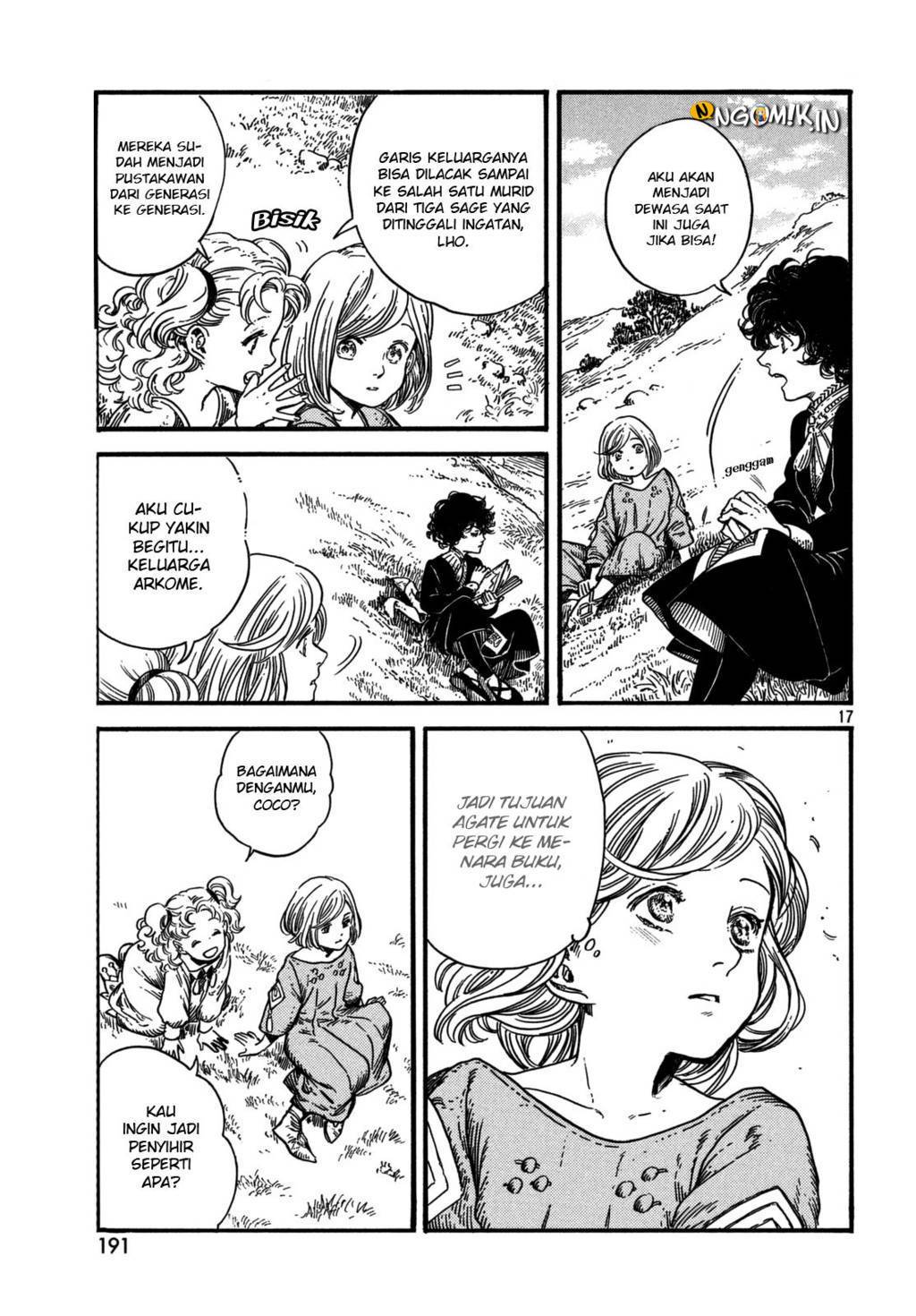 Tongari Boushi no Atelier chapter 14