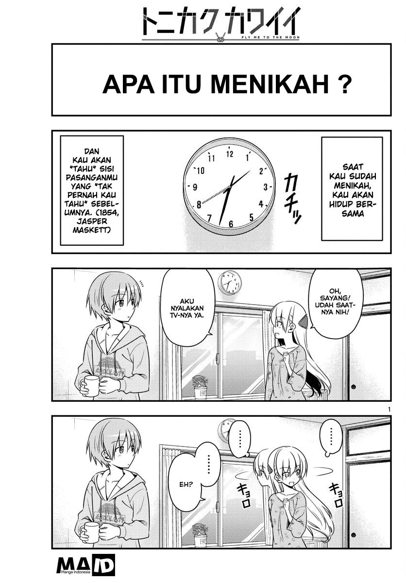 Tonikaku Kawaii Chapter 15 Bahasa Indonesia