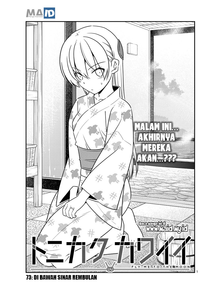 Tonikaku Kawaii Chapter 73 Bahasa Indonesia