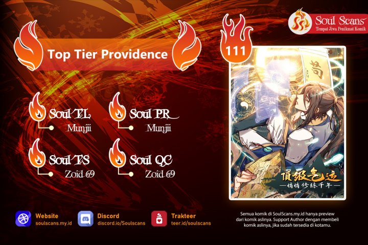 Top Tier Providence: Secretly Cultivate for a Thousand Years chapter 111