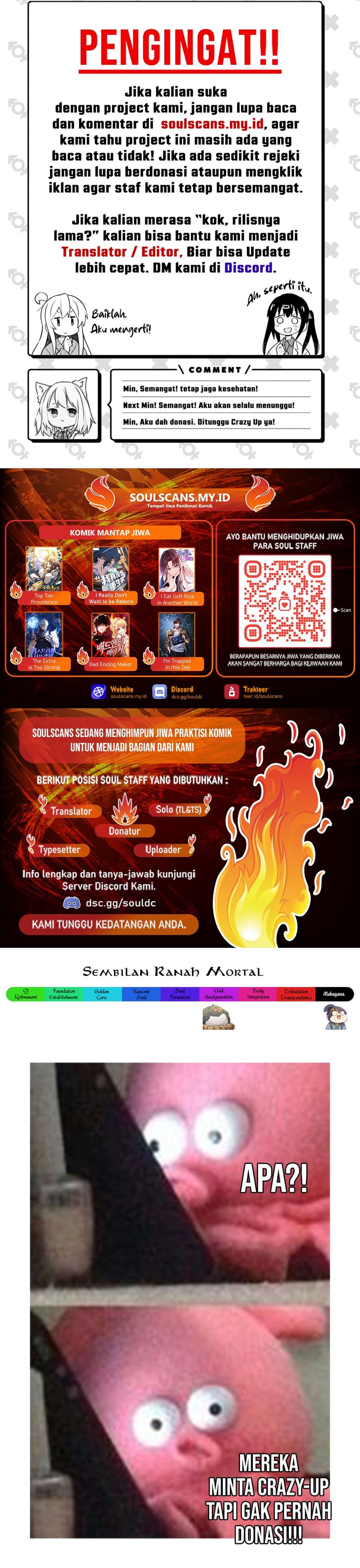 Top Tier Providence: Secretly Cultivate for a Thousand Years Chapter 143 Bahasa Indonesia