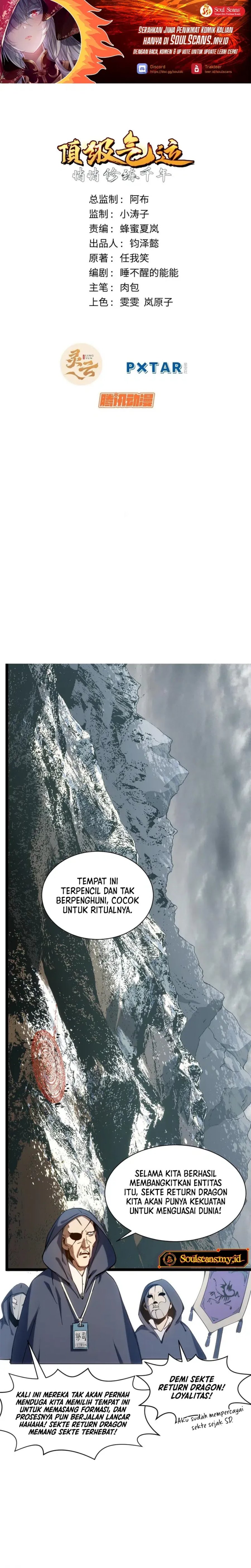 Top Tier Providence: Secretly Cultivate for a Thousand Years Chapter 236 Bahasa Indonesia