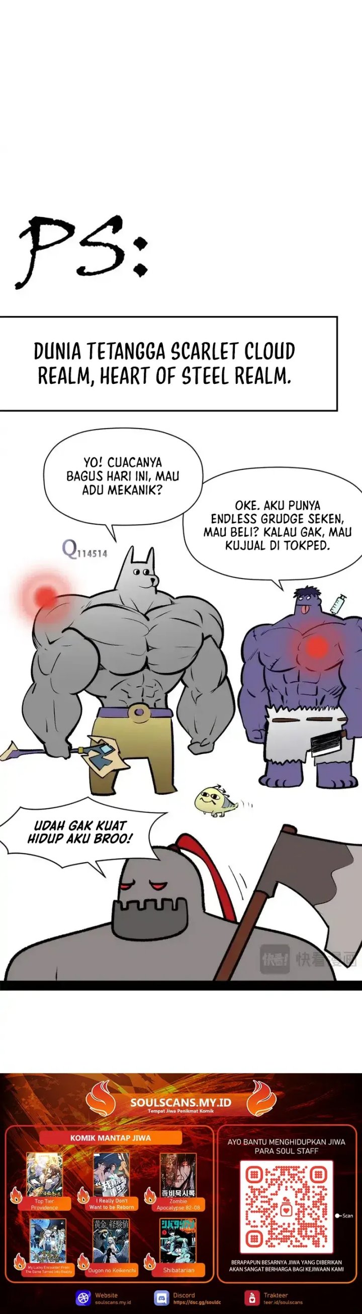 Top Tier Providence: Secretly Cultivate for a Thousand Years Chapter 237 Bahasa Indonesia