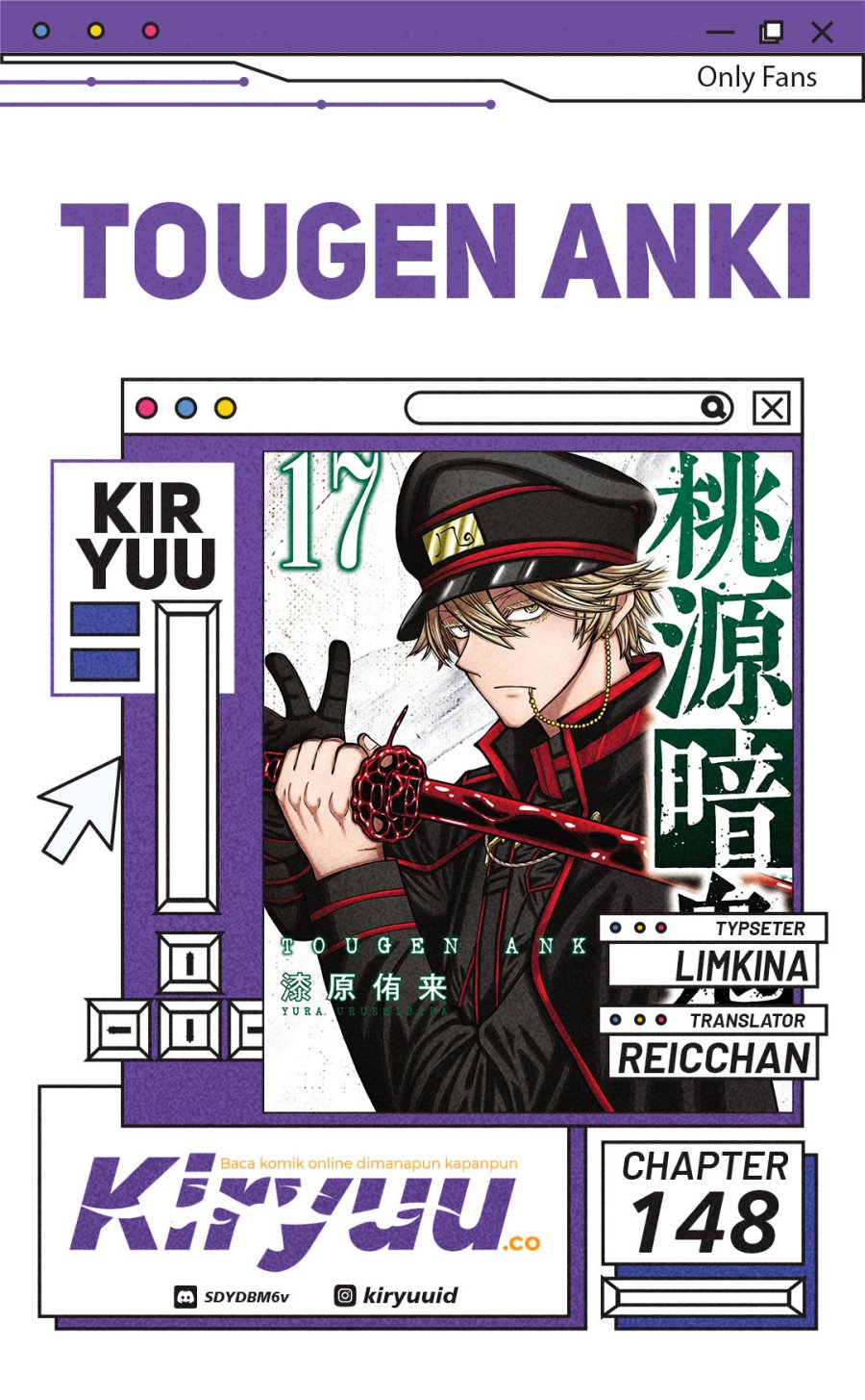 Tougen Anki Chapter 148 Bahasa Indonesia