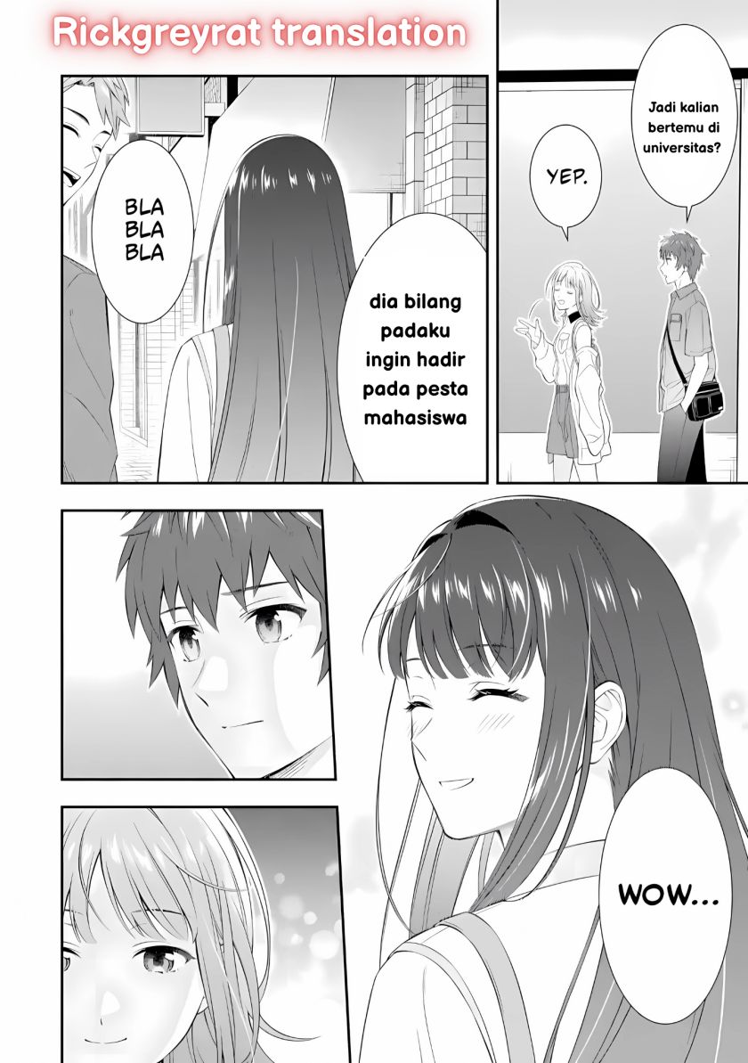 Toumei na Yoru ni Kakeru-kun to, Me ni Mienai Koi wo Shita. chapter 1