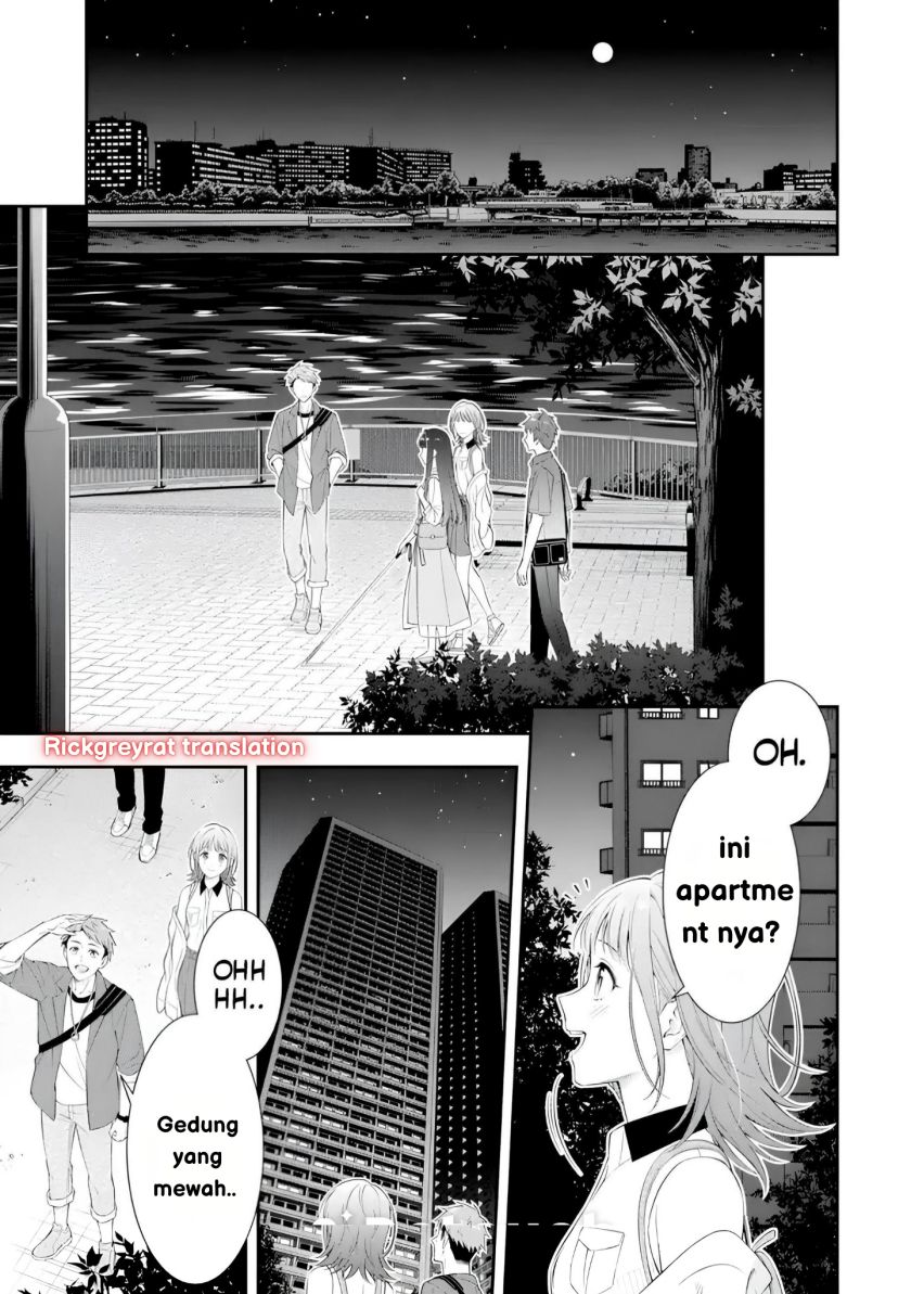 Toumei na Yoru ni Kakeru-kun to, Me ni Mienai Koi wo Shita. chapter 1