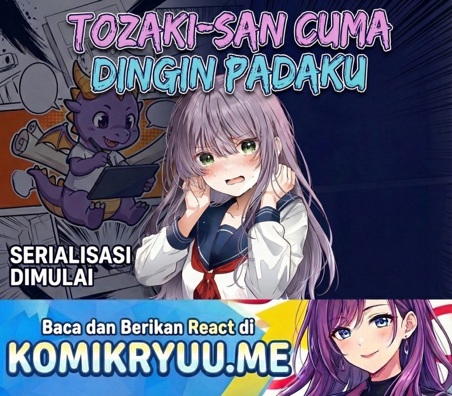Tozaki-san wa Boku ni Dake Tsumetai Chapter 12 Bahasa Indonesia
