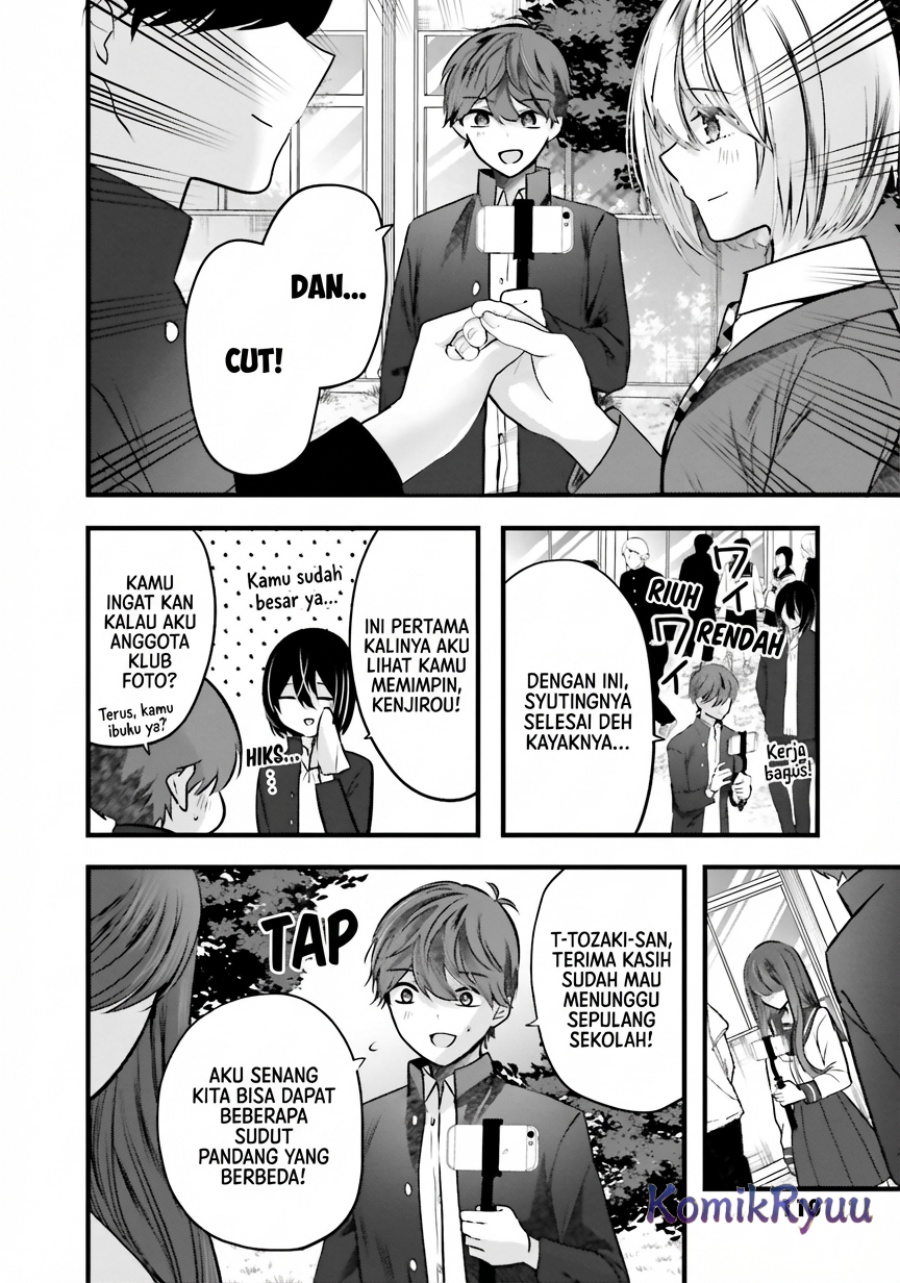 Tozaki-san wa Boku ni Dake Tsumetai Chapter 12 Bahasa Indonesia
