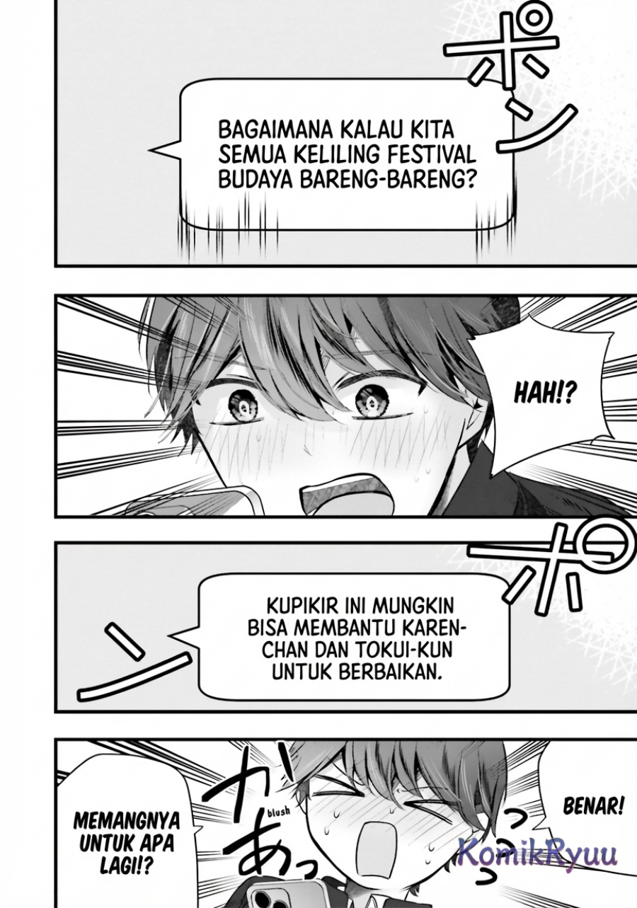 Tozaki-san wa Boku ni Dake Tsumetai Chapter 12 Bahasa Indonesia