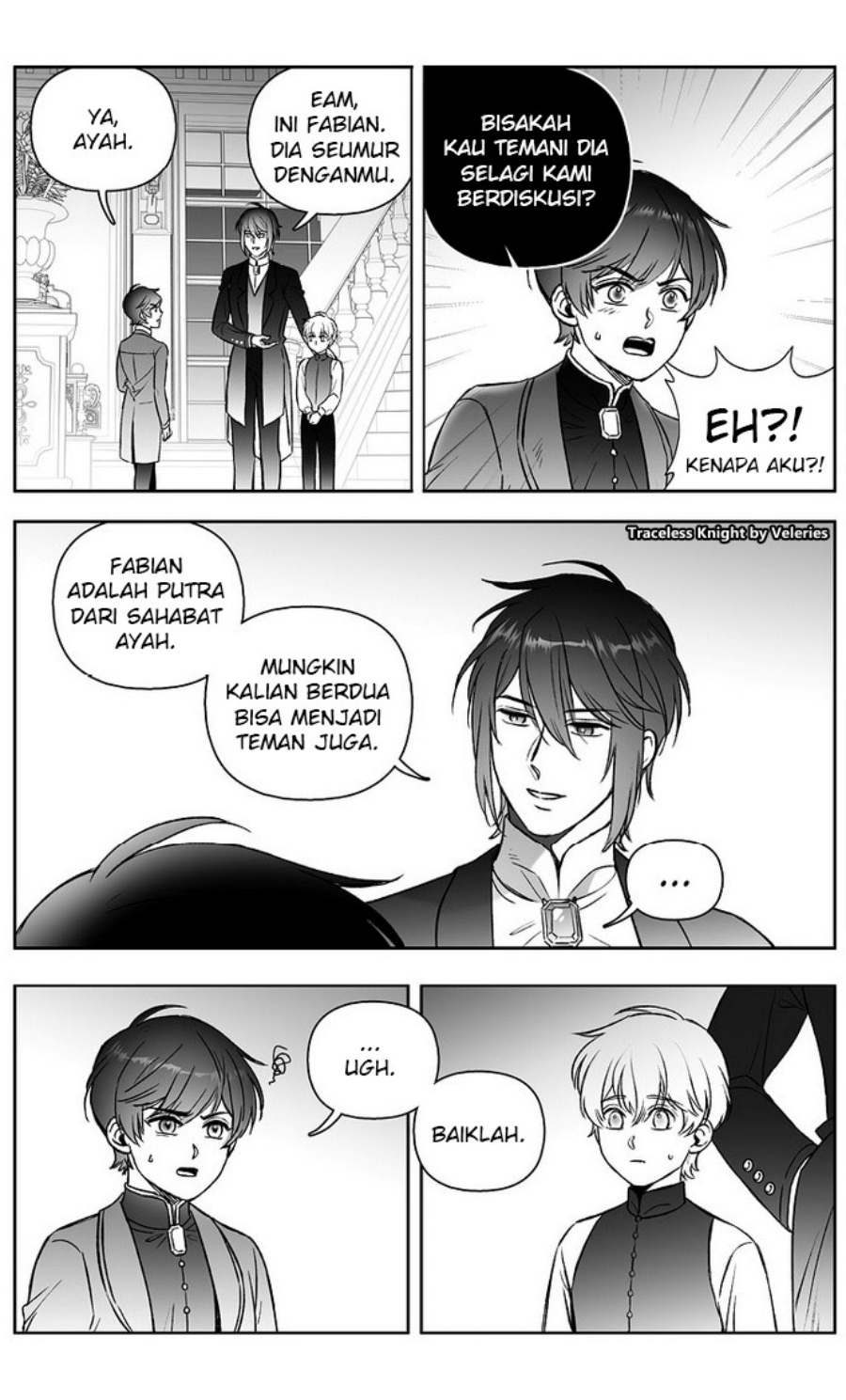 Traceless Knight Chapter 02 Bahasa Indonesia