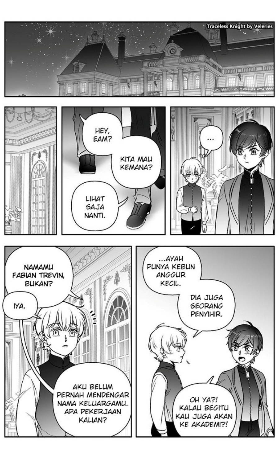 Traceless Knight Chapter 02 Bahasa Indonesia