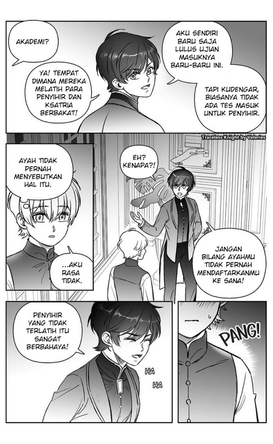 Traceless Knight Chapter 02 Bahasa Indonesia