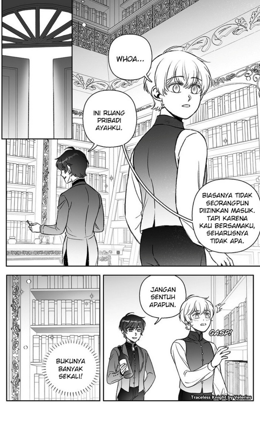 Traceless Knight Chapter 02 Bahasa Indonesia