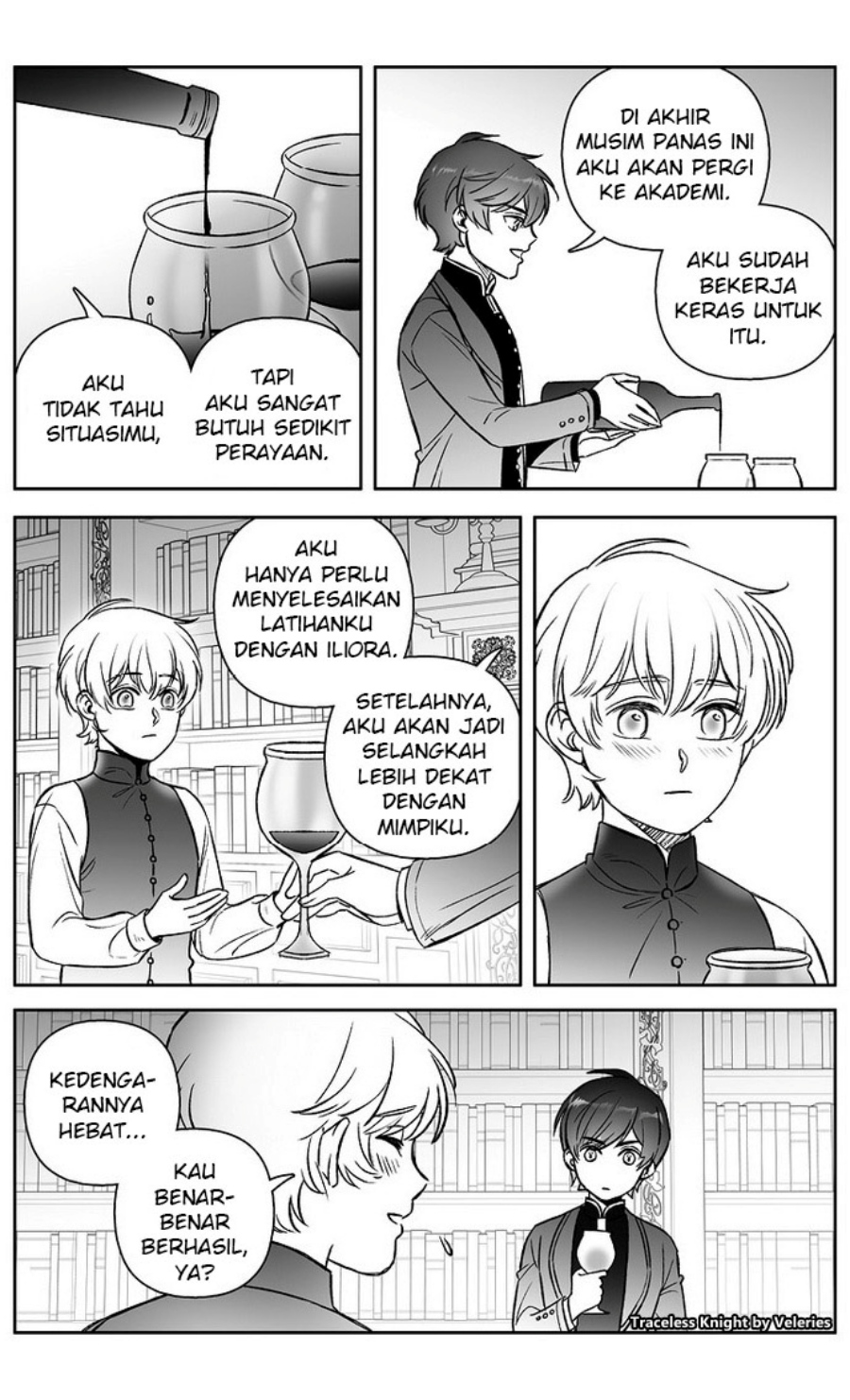 Traceless Knight Chapter 02 Bahasa Indonesia