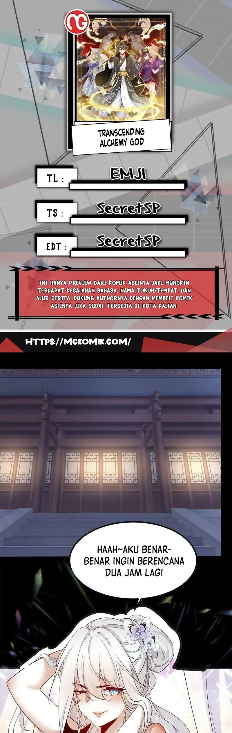 Transcending Alchemy God Chapter 05 Bahasa Indonesia