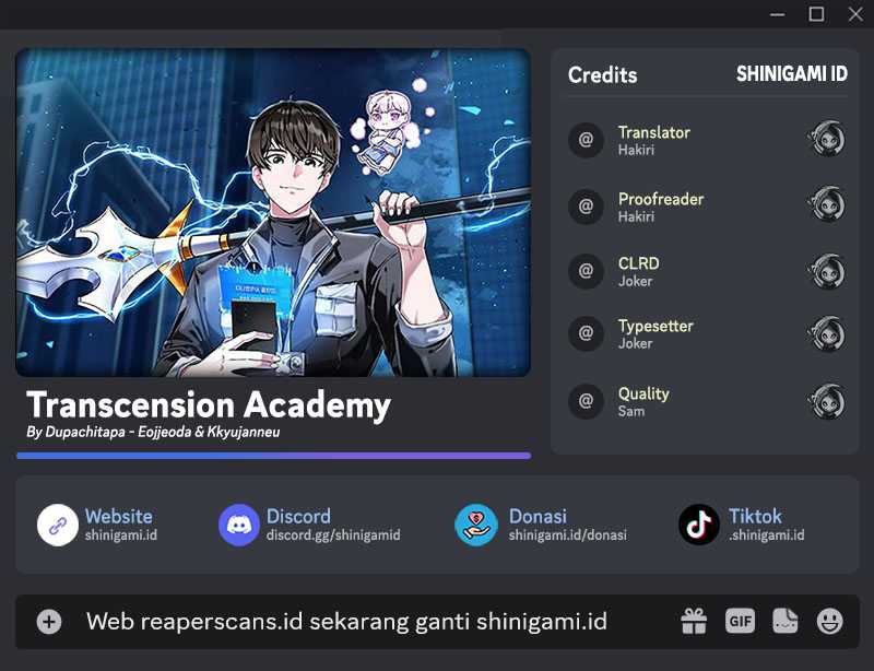 Dilarang COPAS - situs resmi www.mangacanblog.com - Komik transcension academy 043 - chapter 43 44 Indonesia transcension academy 043 - chapter 43 Terbaru 0|Baca Manga Komik Indonesia|Mangacan