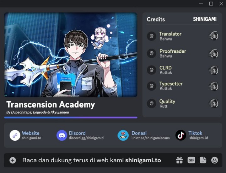 Transcension Academy chapter 172