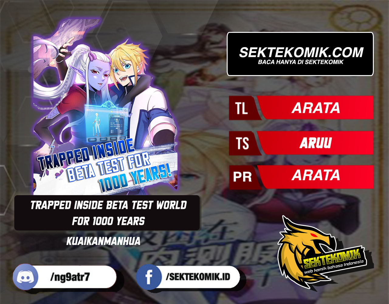 Trapped Inside the Beta Test World for 1000 Years Chapter 10 Bahasa Indonesia