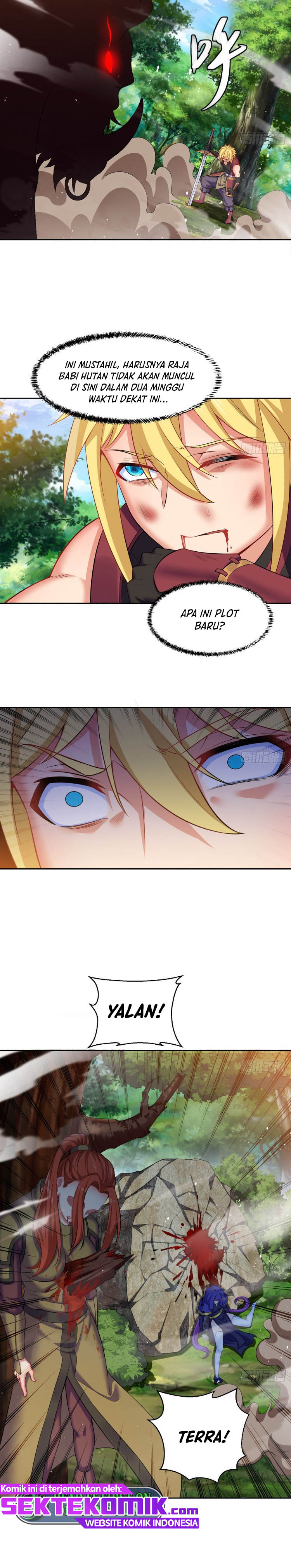 Trapped Inside the Beta Test World for 1000 Years Chapter 10 Bahasa Indonesia