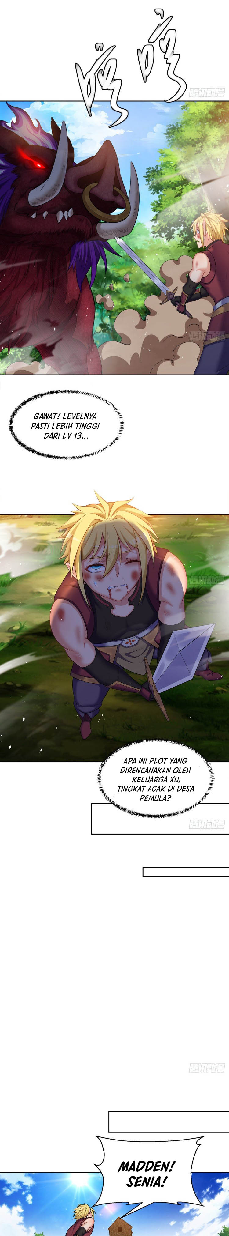 Trapped Inside the Beta Test World for 1000 Years Chapter 10 Bahasa Indonesia