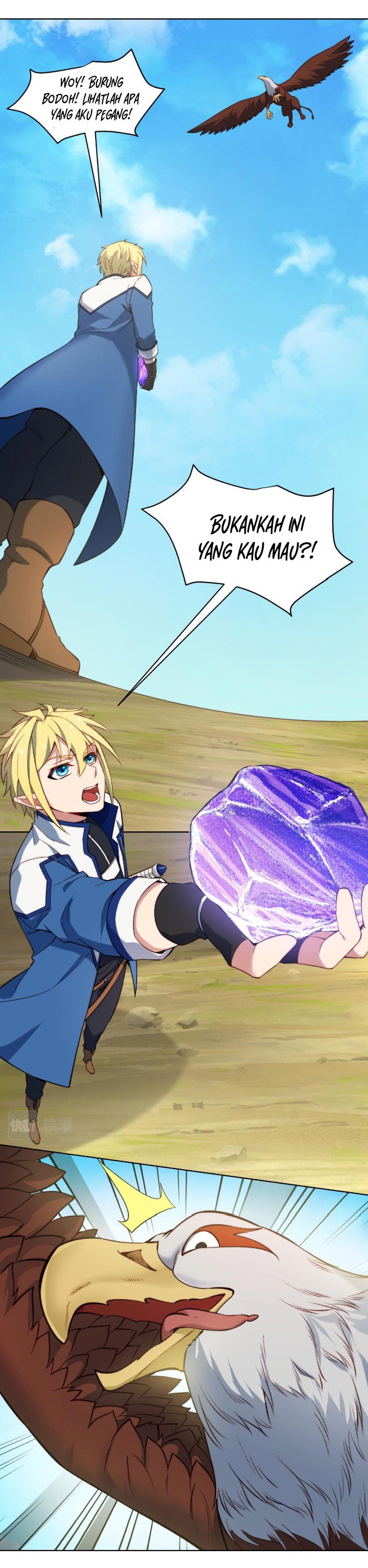 Trapped Inside the Beta Test World for 1000 Years Chapter 30 Bahasa Indonesia