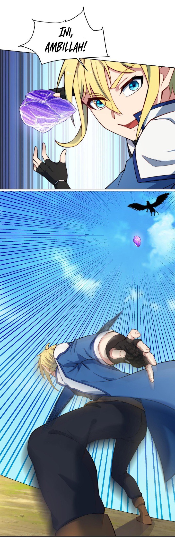 Trapped Inside the Beta Test World for 1000 Years Chapter 30 Bahasa Indonesia