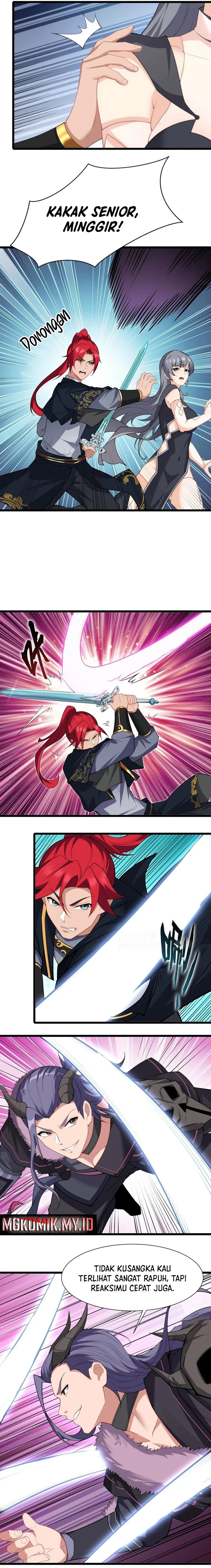 Traveling Through Time and Space to Become an Unlucky NPC: I Have a Wife to Protect Me Chapter 78 Bahasa Indonesia