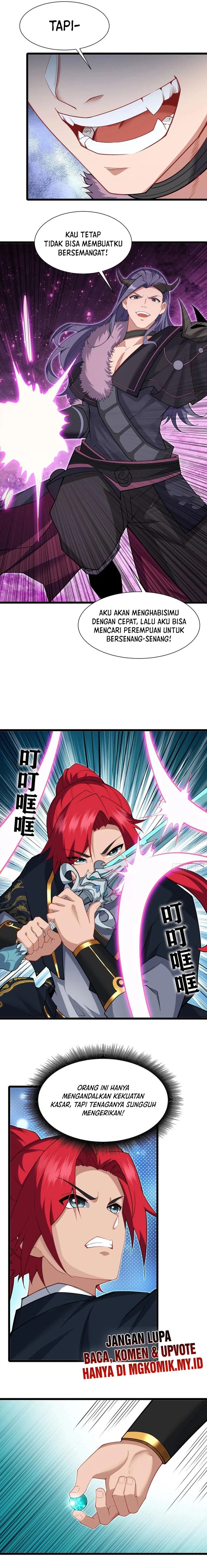 Traveling Through Time and Space to Become an Unlucky NPC: I Have a Wife to Protect Me Chapter 78 Bahasa Indonesia