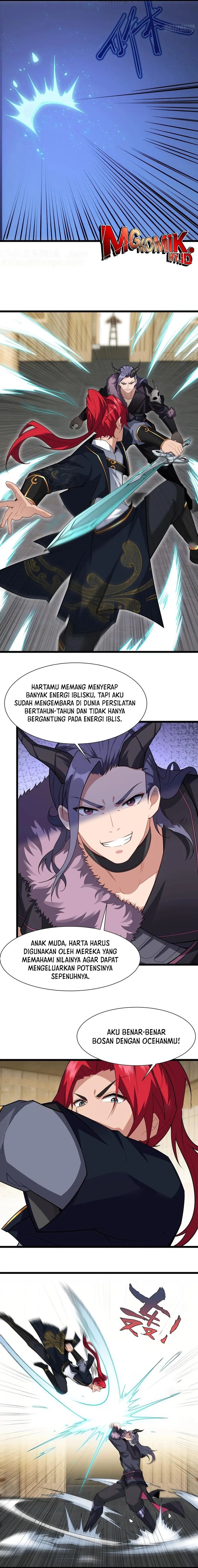 Traveling Through Time and Space to Become an Unlucky NPC: I Have a Wife to Protect Me Chapter 78 Bahasa Indonesia