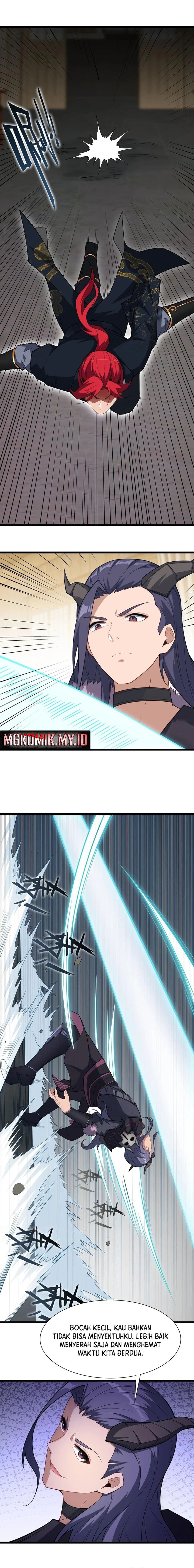 Traveling Through Time and Space to Become an Unlucky NPC: I Have a Wife to Protect Me Chapter 78 Bahasa Indonesia