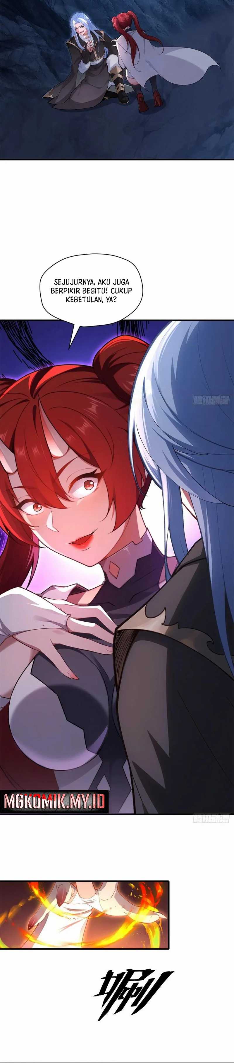 Traveling Through Time and Space to Become an Unlucky NPC: I Have a Wife to Protect Me Chapter 98 Bahasa Indonesia