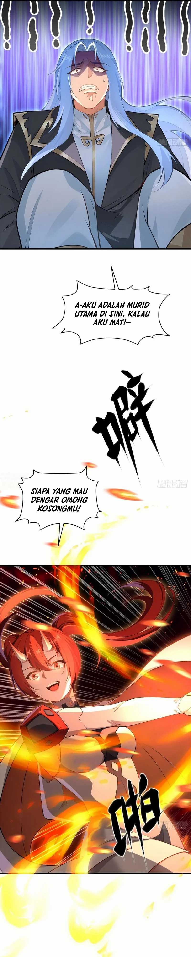 Traveling Through Time and Space to Become an Unlucky NPC: I Have a Wife to Protect Me Chapter 98 Bahasa Indonesia