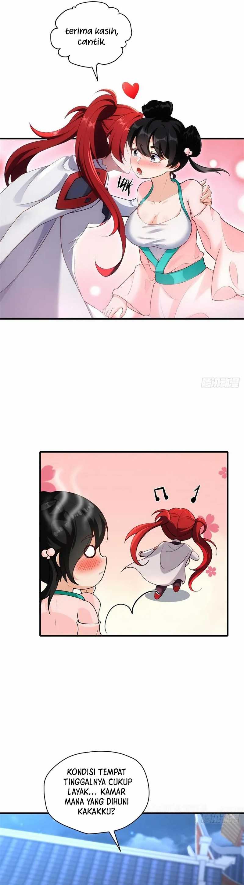 Traveling Through Time and Space to Become an Unlucky NPC: I Have a Wife to Protect Me Chapter 98 Bahasa Indonesia