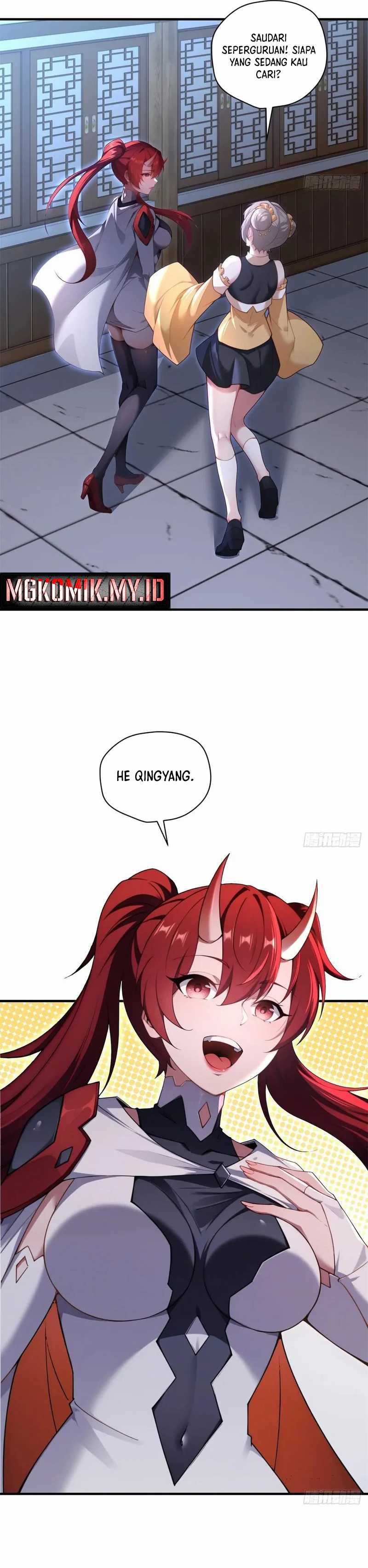 Traveling Through Time and Space to Become an Unlucky NPC: I Have a Wife to Protect Me Chapter 98 Bahasa Indonesia