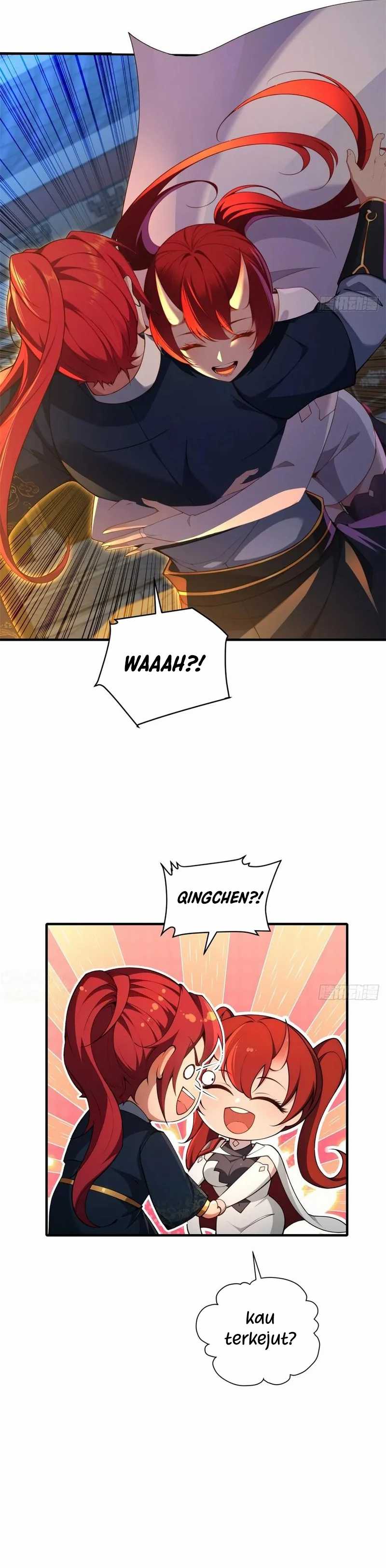 Traveling Through Time and Space to Become an Unlucky NPC: I Have a Wife to Protect Me Chapter 98 Bahasa Indonesia