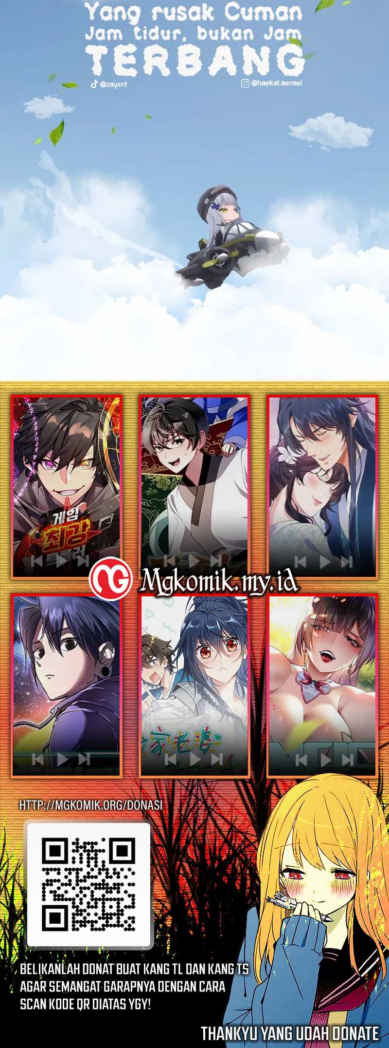 Traveling Through Time and Space to Become an Unlucky NPC: I Have a Wife to Protect Me Chapter 98 Bahasa Indonesia