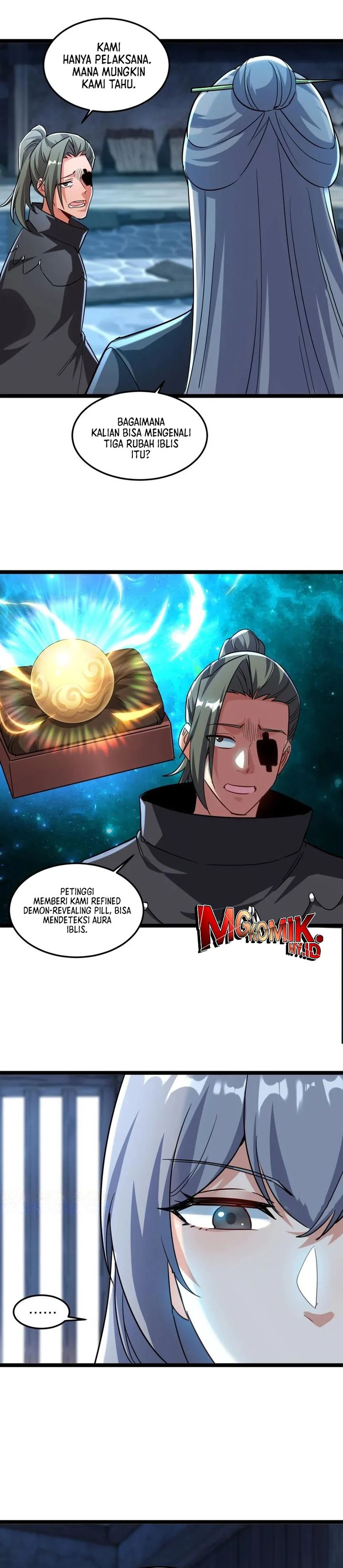 Traveling Through Time and Space to Become an Unlucky NPC: I Have a Wife to Protect Me Chapter 127 Bahasa Indonesia