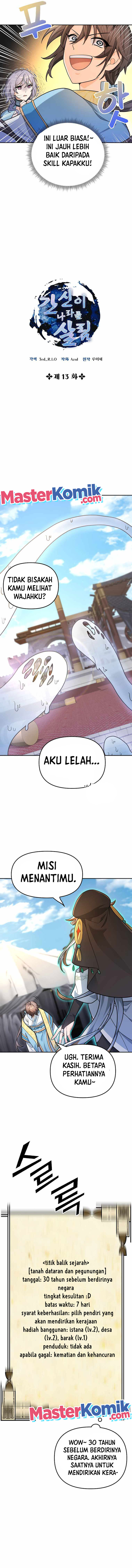 Treacherous Subject Saves the Country Chapter 13 Bahasa Indonesia