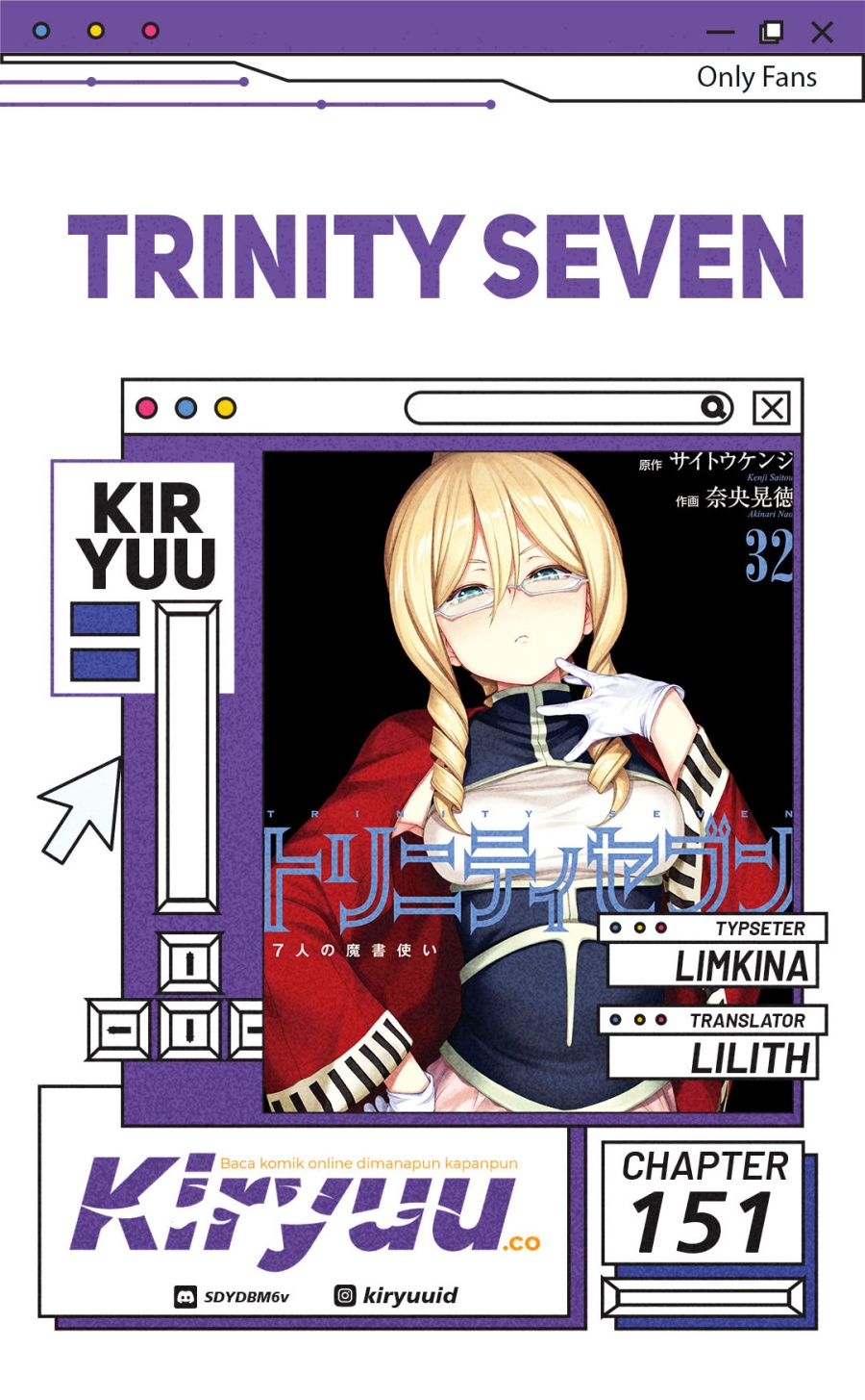 Dilarang COPAS - situs resmi www.mangacanblog.com - Komik trinity seven 151 - chapter 151 152 Indonesia trinity seven 151 - chapter 151 Terbaru 0|Baca Manga Komik Indonesia|Mangacan