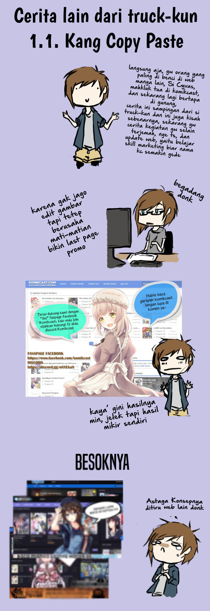 Truck-kun Chapter 01.1 Bahasa Indonesia