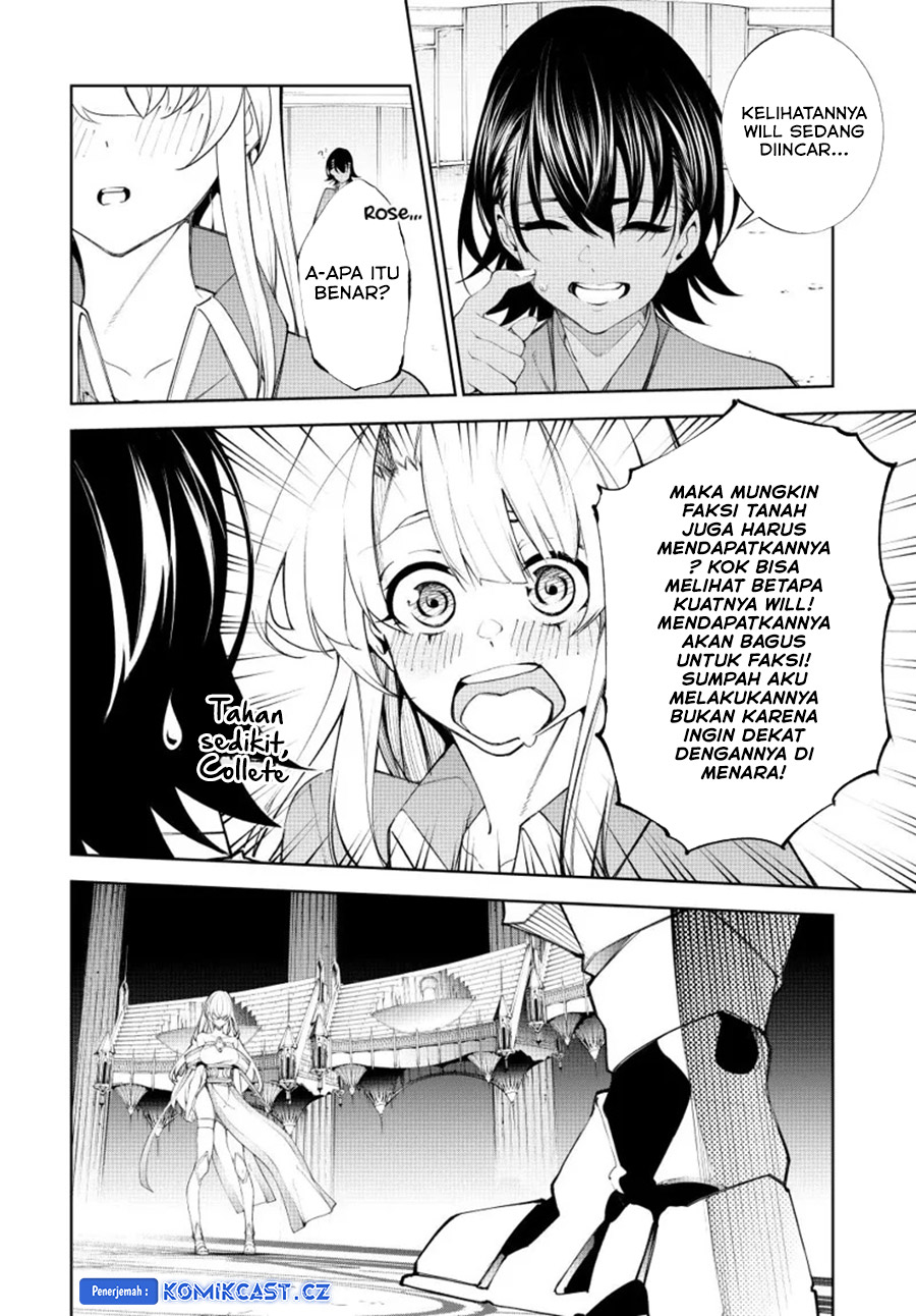 Tsue to Tsurugi no Wistoria chapter 38